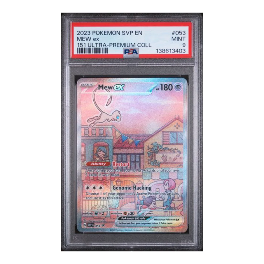 2023 POKEMON SVP EN-SV BLACK STAR PROMO #053 MEW ex 151 ULTRA-PREMIUM COLL