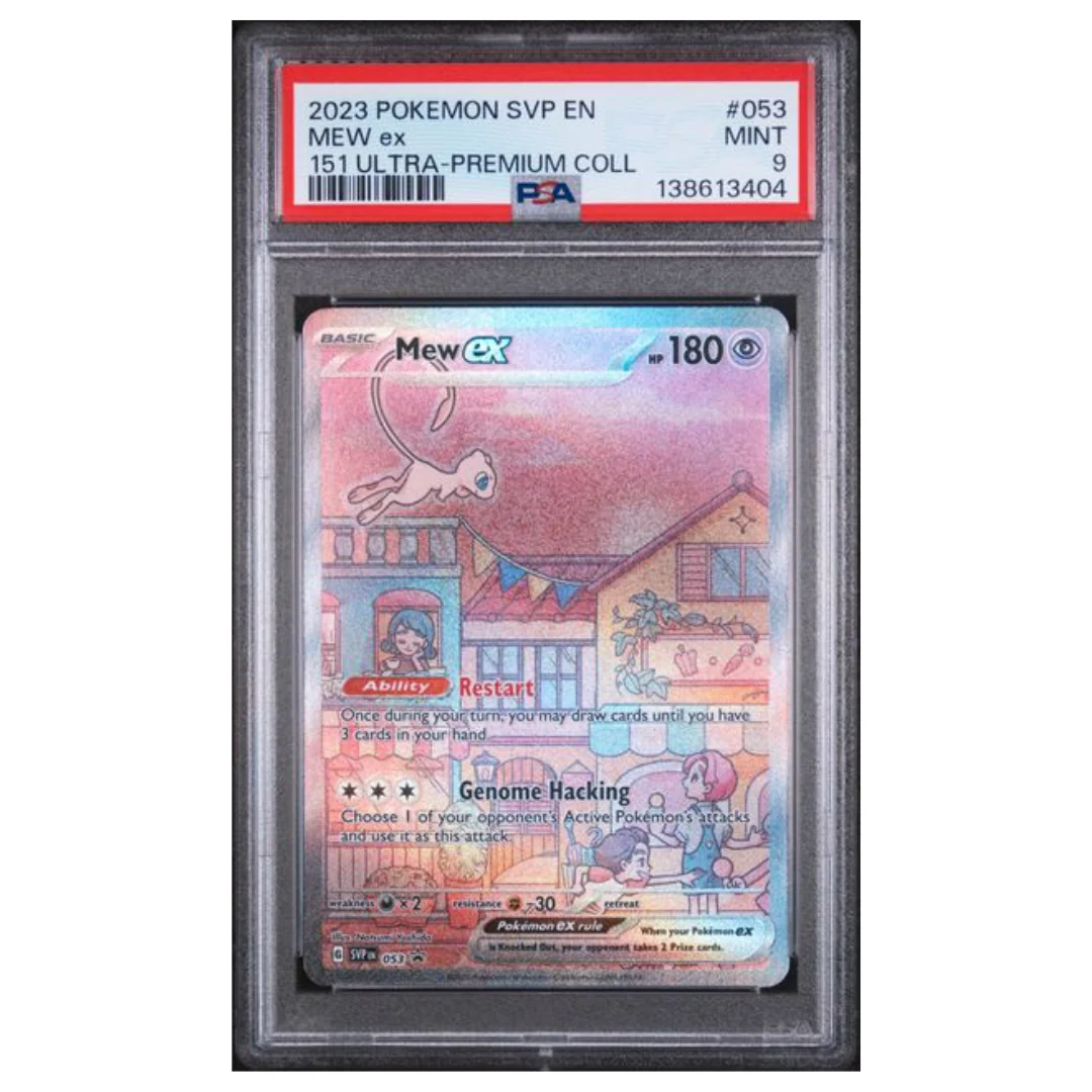 2023 POKEMON SVP EN-SV BLACK STAR PROMO #053 MEW ex 151 ULTRA-PREMIUM COLL