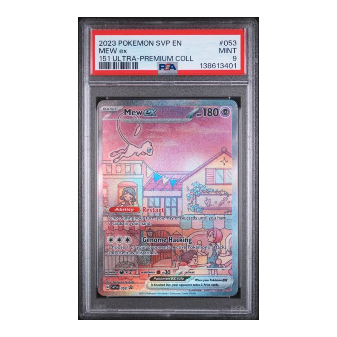2023 POKEMON SVP EN-SV BLACK STAR PROMO #053 MEW ex 151 ULTRA-PREMIUM COLL