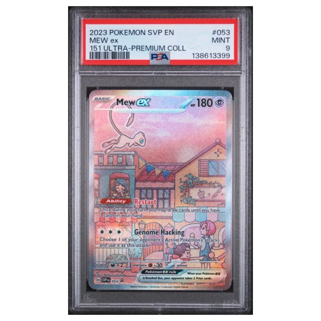 2023 POKEMON SVP EN-SV BLACK STAR PROMO #053 MEW ex 151 ULTRA-PREMIUM COLL