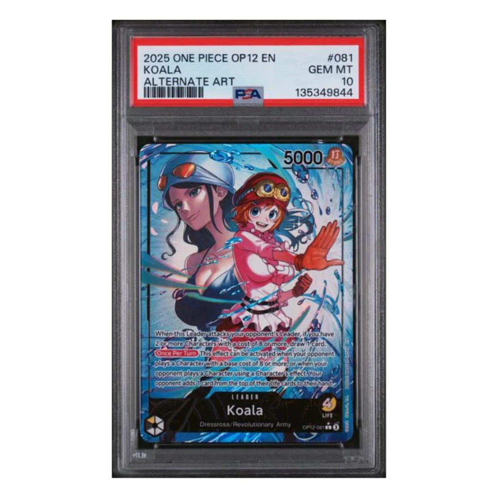 2025 ONE PIECE OP12-LEGACY OF THE MASTER #081 KOALA ALTERNATE ART