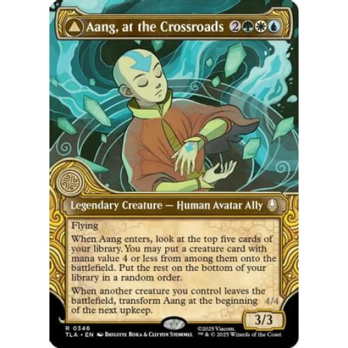 Aang, at the Crossroads (Showcase) (TLA-346) Foil