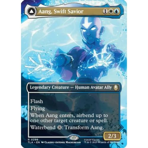 Aang, Swift Savior (0298) (Borderless) (TLA-298)