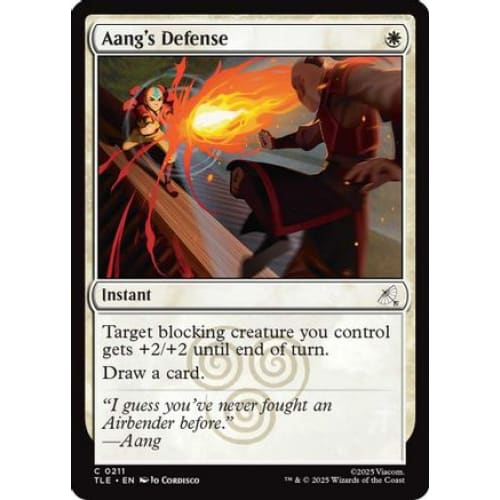 Aang's Defense (0211) (TLE-211) Foil