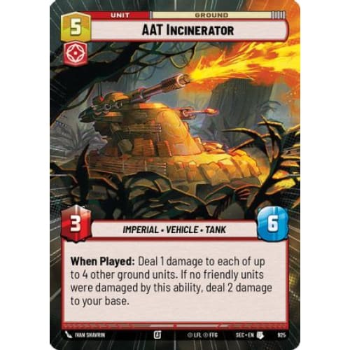 AAT Incinerator (Hyperspace Foil) (925)  Foil