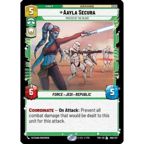 Aayla Secura - Master of the Blade (096/257)