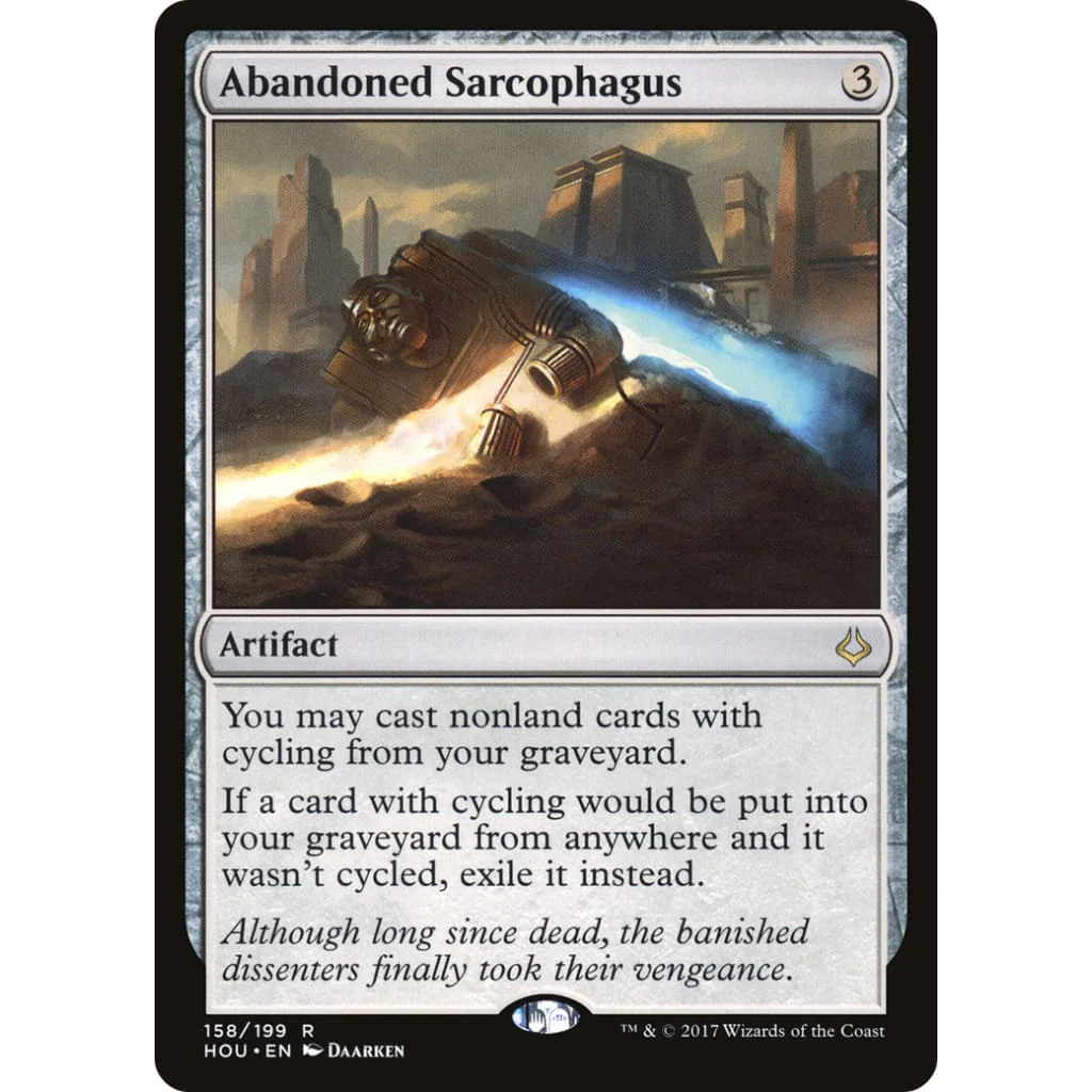Abandoned Sarcophagus (HOU-158)