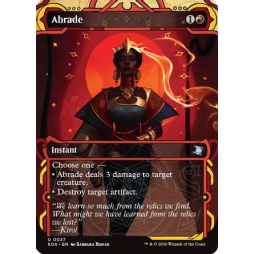 Abrade (SOA-037) Foil
