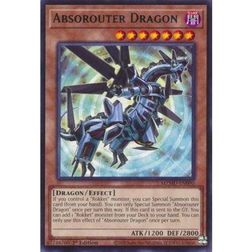 Absorouter Dragon - MZMU-EN090 Rare 1st Edition