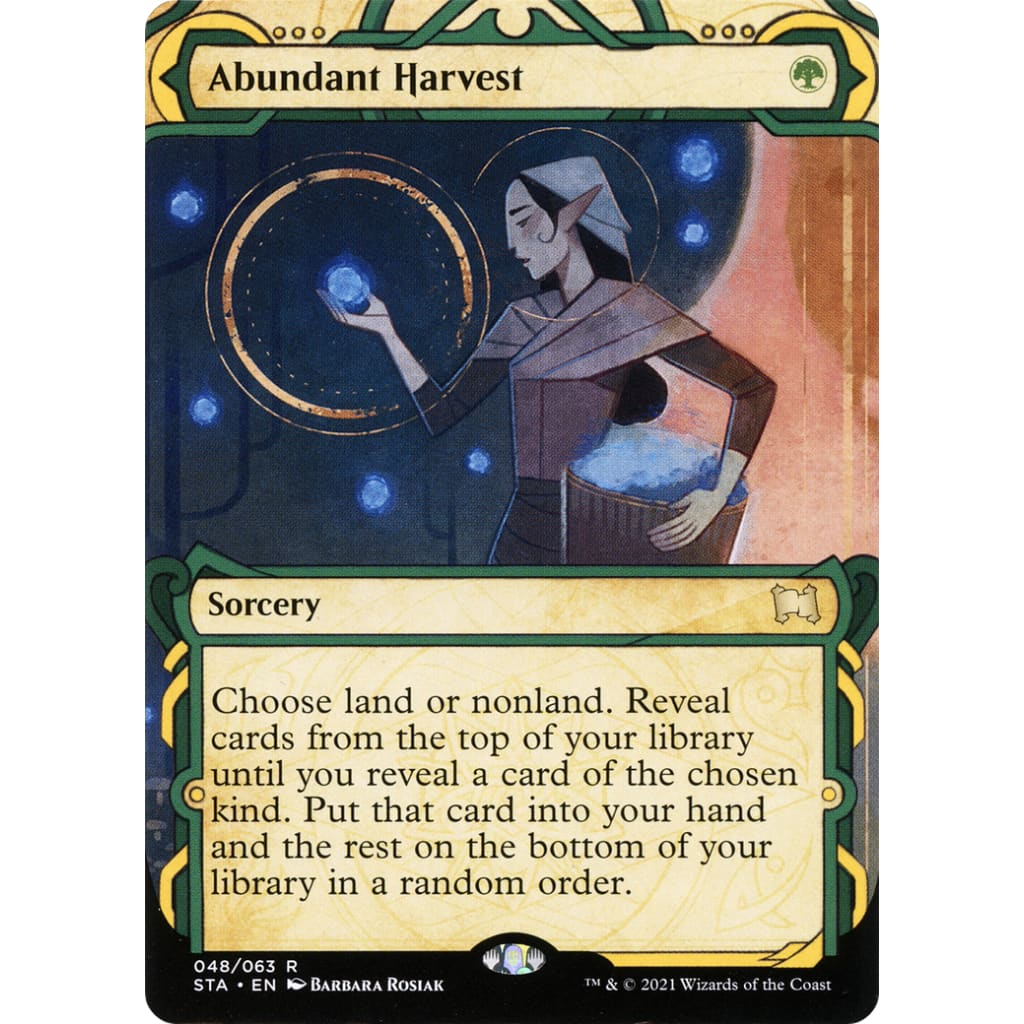 Abundant Harvest (STA-048): (Showcase) (Borderless)