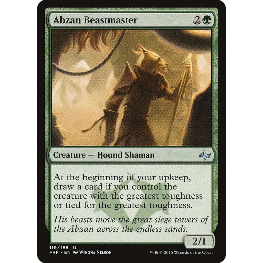 Abzan Beastmaster (FRF-119)