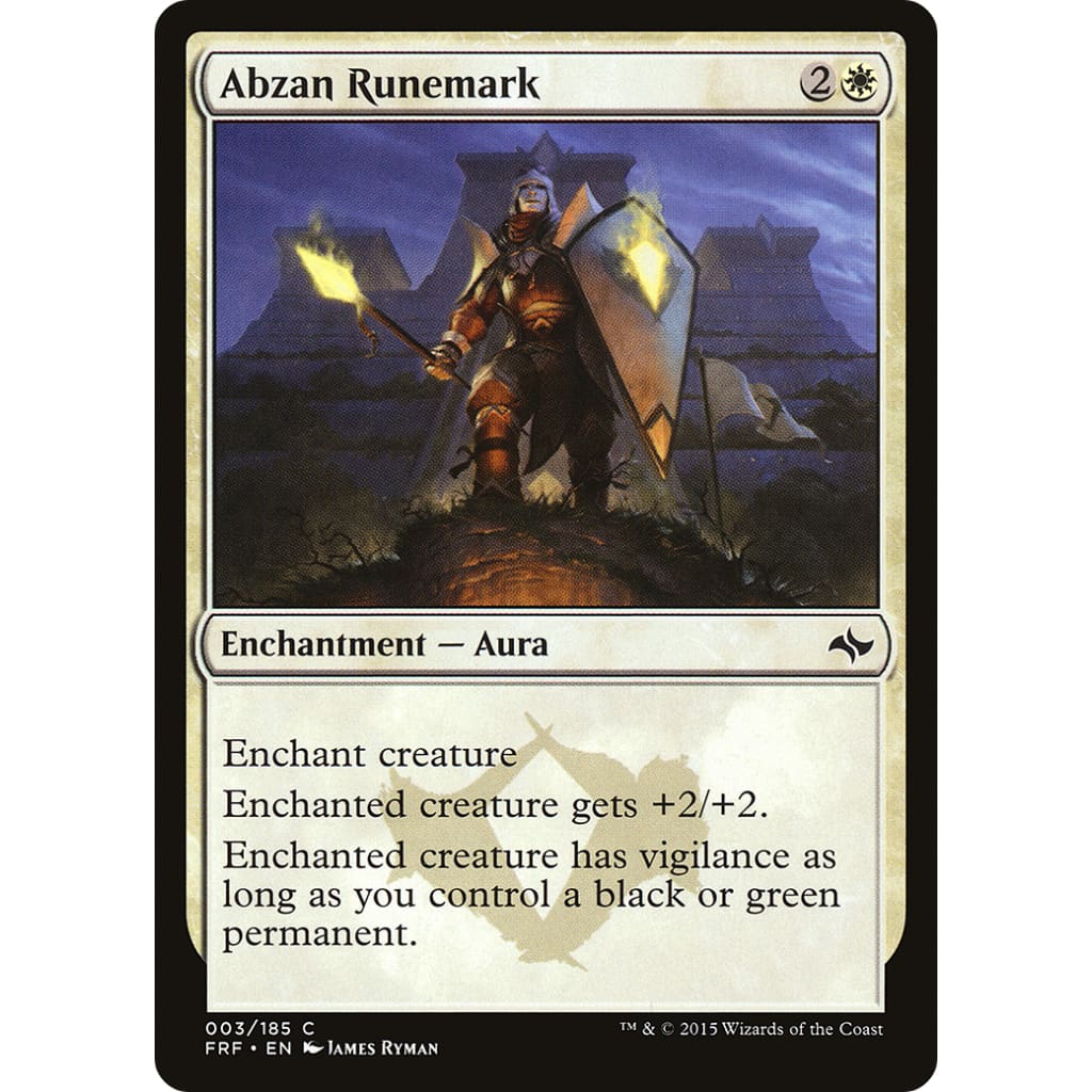 Abzan Runemark (FRF-003)