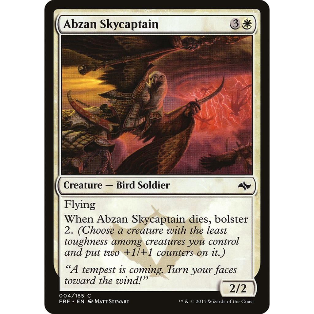 Abzan Skycaptain (FRF-004)