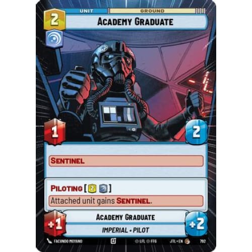 Academy Graduate (Hyperspace Foil) (792)  Foil