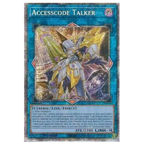Accesscode Talker (Starlight Rare) - BLCR-EN093 Starlight Rare 1st Edition