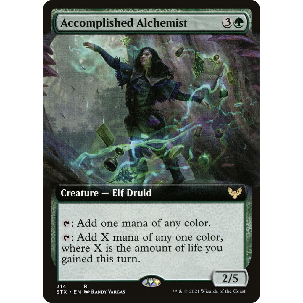 Accomplished Alchemist (Extended Art) (STX-314): (Extended Art)