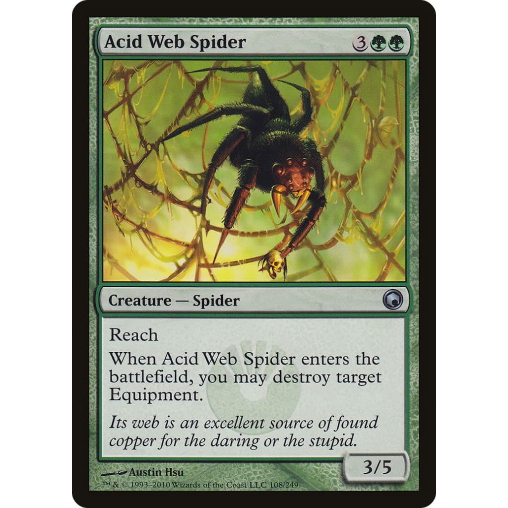 Acid Web Spider (SOM-108) Foil