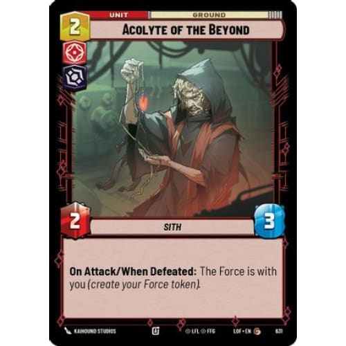 Acolyte of the Beyond (Foil) (631)  Foil