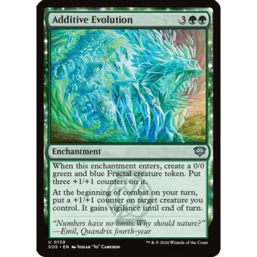 Additive Evolution (SOS-139)