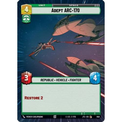 Adept ARC-170 (Hyperspace Foil) (848)  Foil