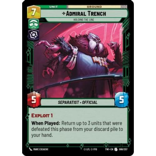 Admiral Trench - Holding the Line (086/257)