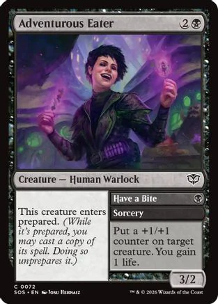 Adventurous Eater (SOS-072) Foil