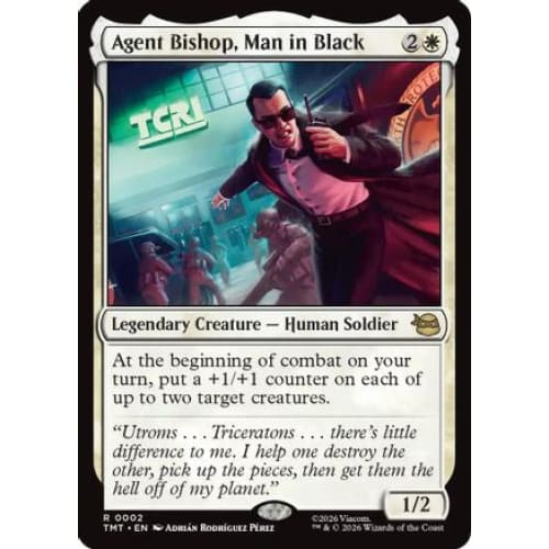 Agent Bishop, Man in Black (TMT-002) Foil