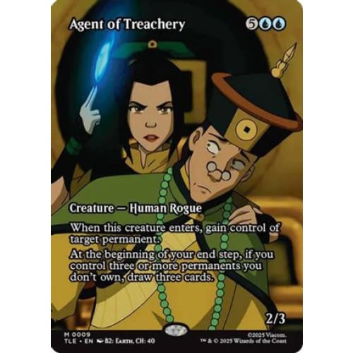 Agent of Treachery (Borderless) (TLE-009) Foil