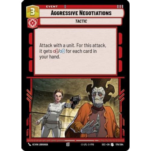 Aggressive Negotiations (179/264)