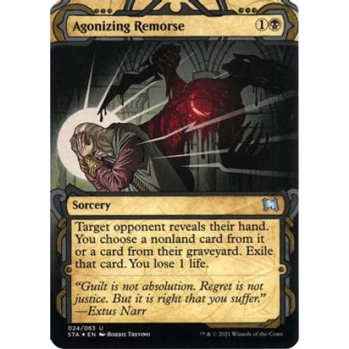 Agonizing Remorse (Foil Etched) (STA-024) (Borderless) Foil
