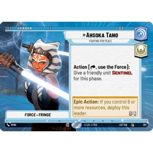 Ahsoka Tano - Fighting For Peace (Hyperspace) (267)