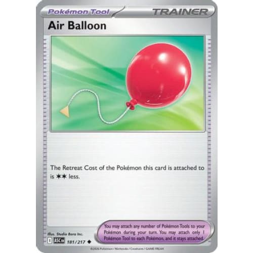 Air Balloon (181) Uncommon Reverse Holofoil