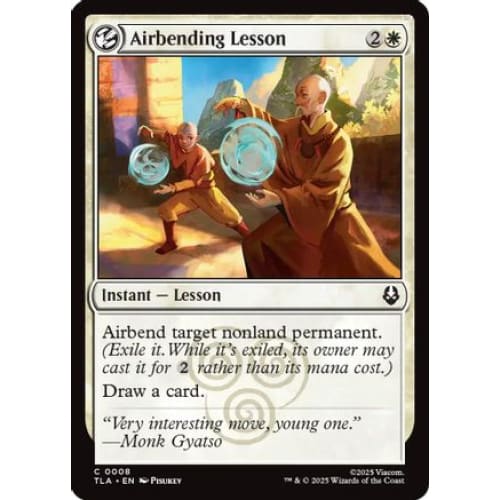 Airbender Lesson (TLA-008) Foil