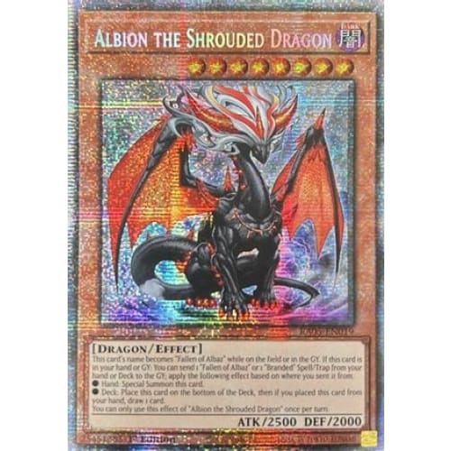 Albion the Shrouded Dragon (Starlight Rare) - RA05-EN019 Starlight Rare 1st Edition