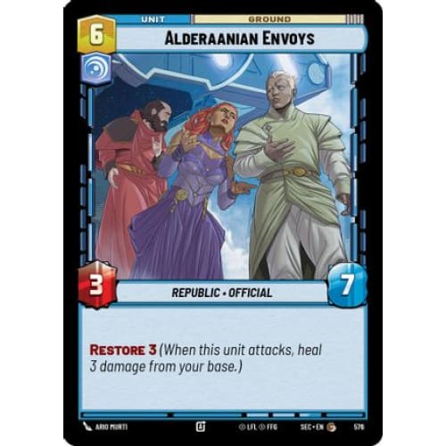 Alderaanian Envoys (Foil) (576)  Foil