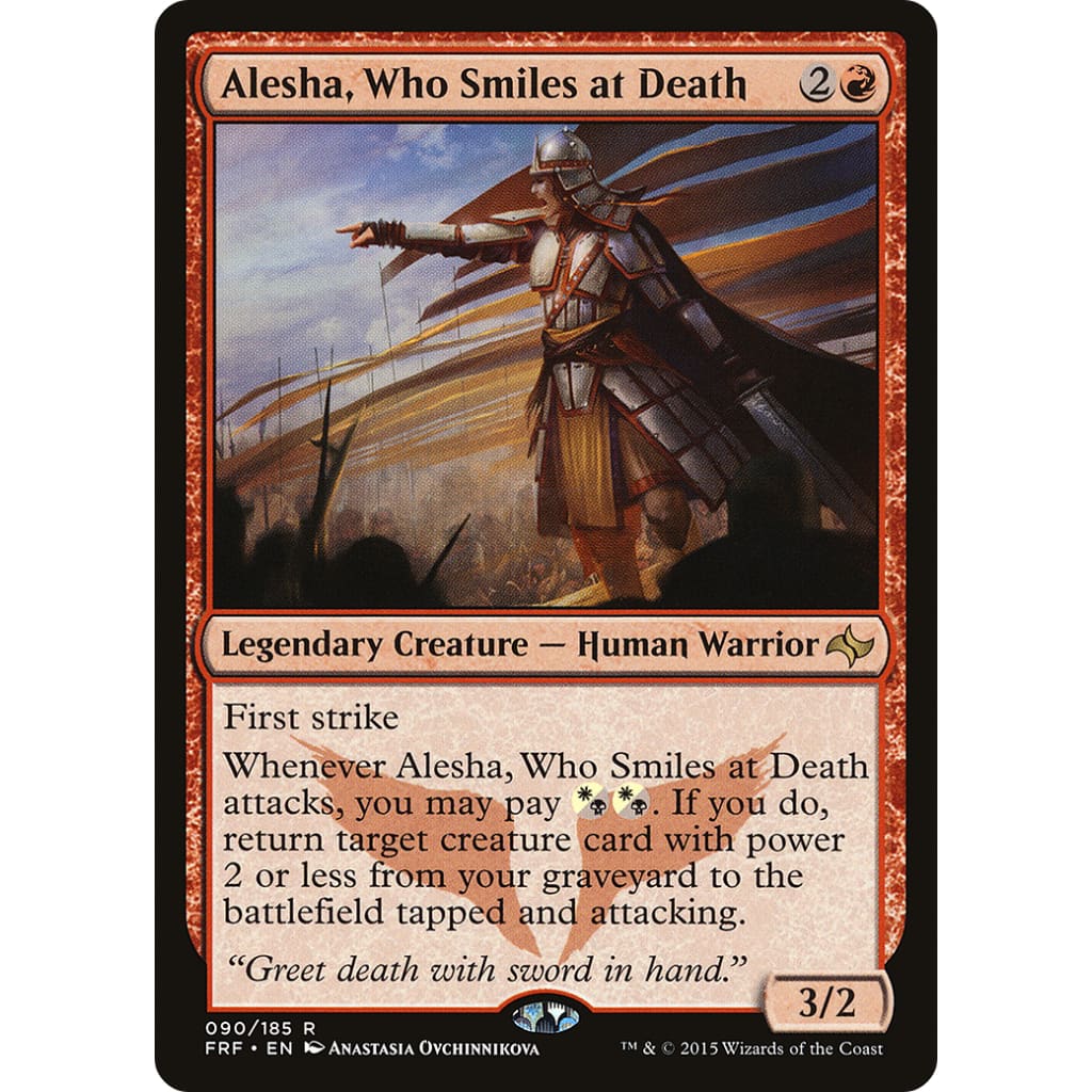 Alesha, Who Smiles at Death (FRF-090)