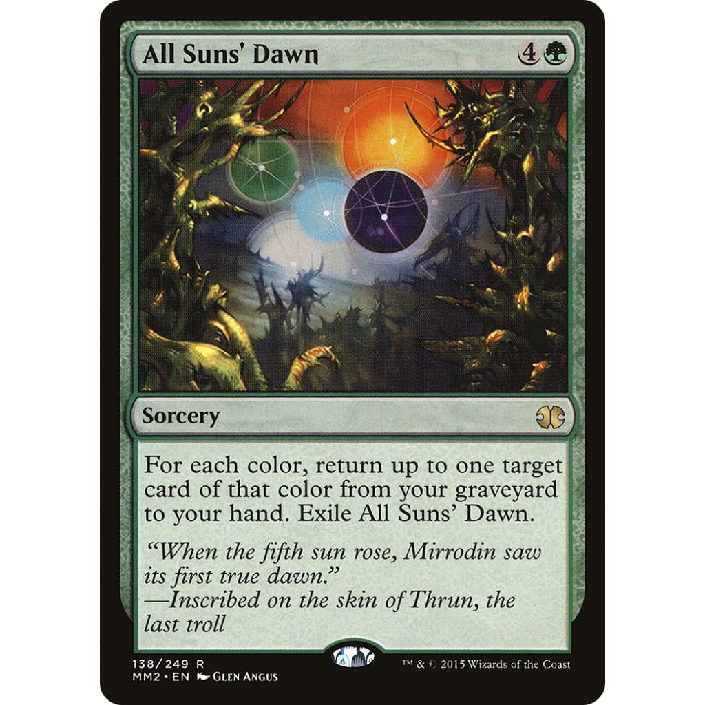 All Suns' Dawn (MM2-138)