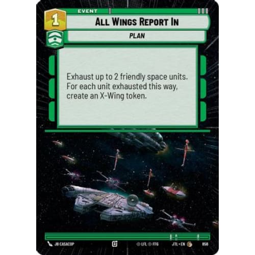 All Wings Report In (Hyperspace Foil) (856)  Foil