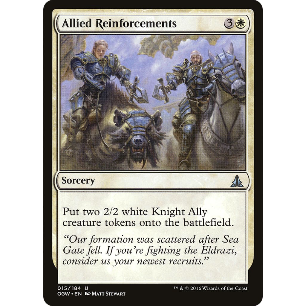 Allied Reinforcements (OGW-015) Foil