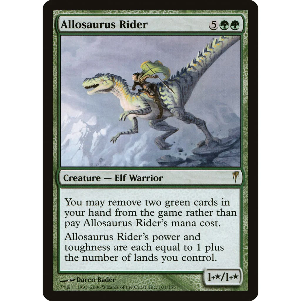 Allosaurus Rider (CSP-101) Foil