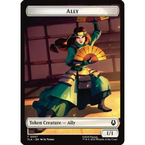 Ally (0007) // Clue (0018) Double-Sided Token (TLA-7 // 18)