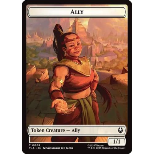 Ally (0008) // Clue (0016) Double-Sided Token (TLA-8 // 16) Foil