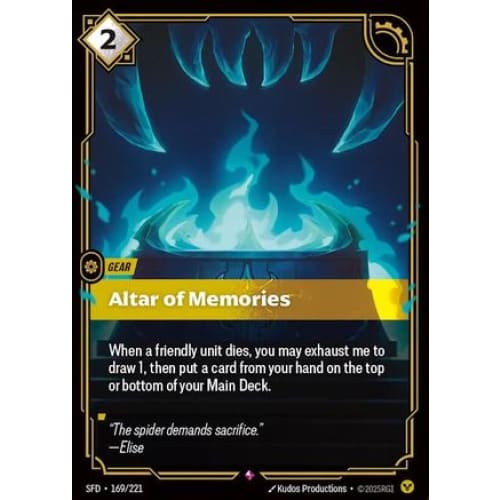 Altar of Memories (169/221) - Spiritforged Foil