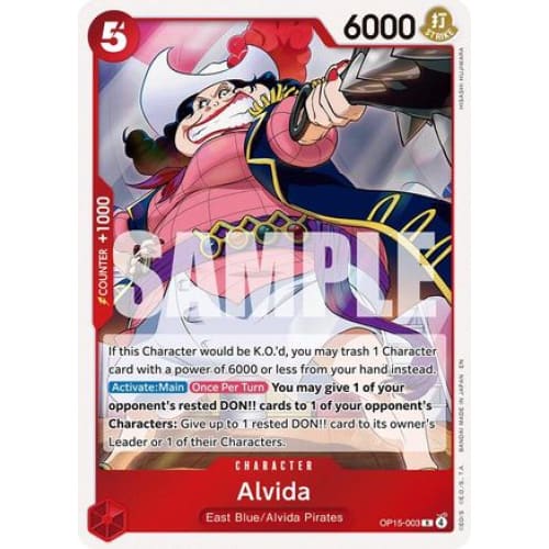 Alvida OP15-003 R Adventure on Kami's Island  Foil
