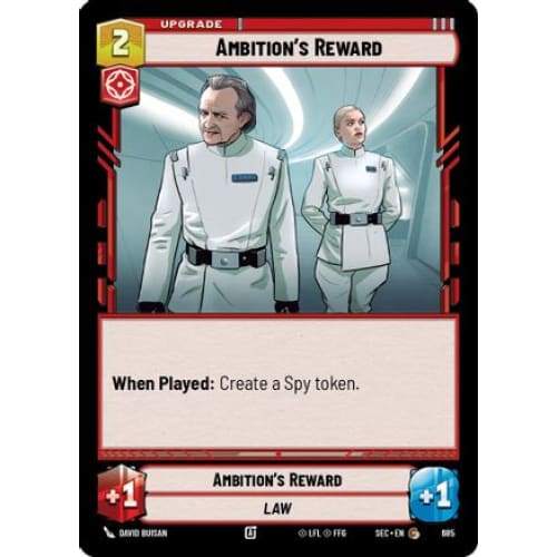 Ambition's Reward (Foil) (685)  Foil