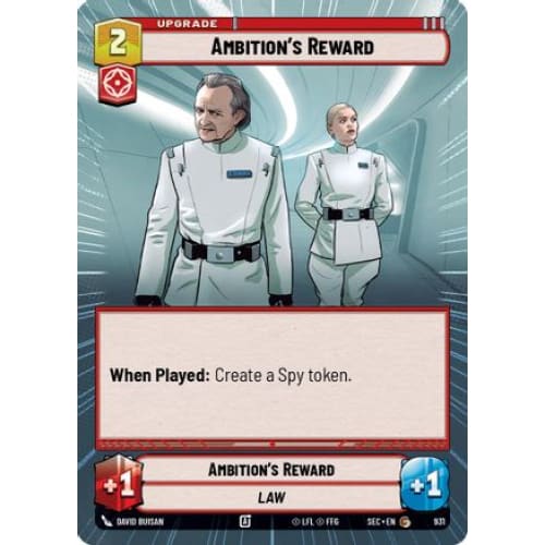 Ambition's Reward (Hyperspace Foil) (931)  Foil