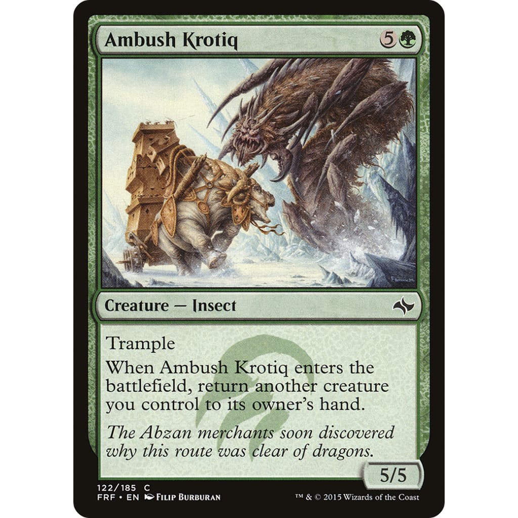 Ambush Krotiq (FRF-122) Foil