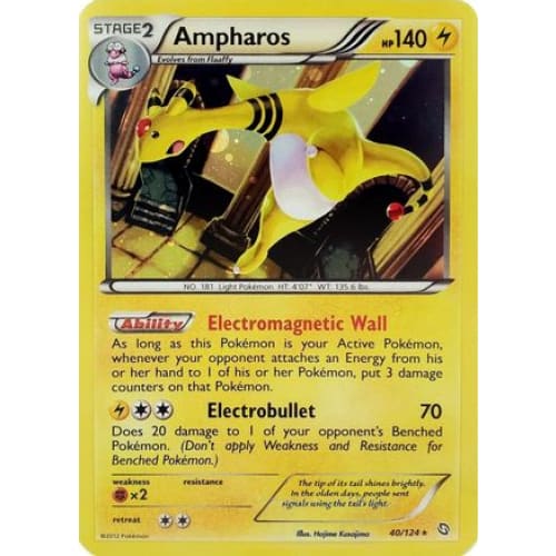 Ampharos - 40/124 (Cosmos Holo) (40) Promo