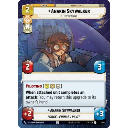 Anakin Skywalker - I'll Try Spinning (Hyperspace) (459)