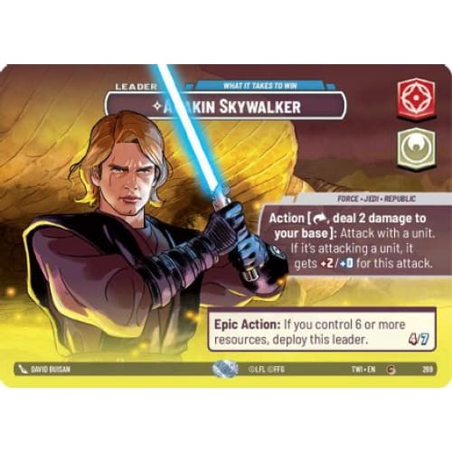 Anakin Skywalker - What it Takes to Win (Showcase) (269)  Foil